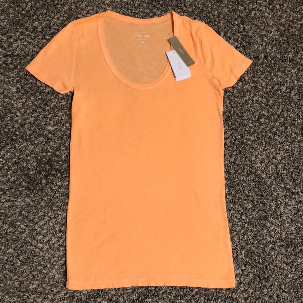 Bright Orange J. Crew T-Shirt